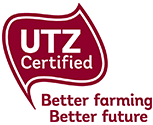 UTZ certified logo. Better farming. Better future.
