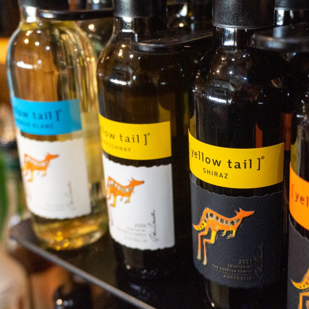 Selection of Yellow Tail minis