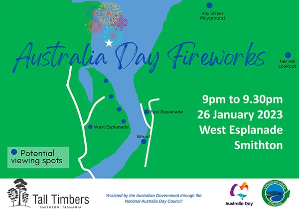 Australia Day Fireworks banner image