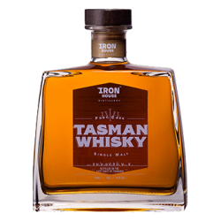 IRON HOUSE DISTILLERY_Tasman Whisky Port Cask_700ml Bottle_Front_350px_